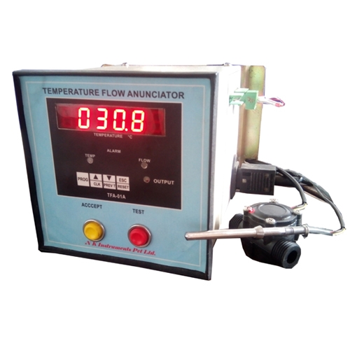 Annunciator for Flow and Temperature